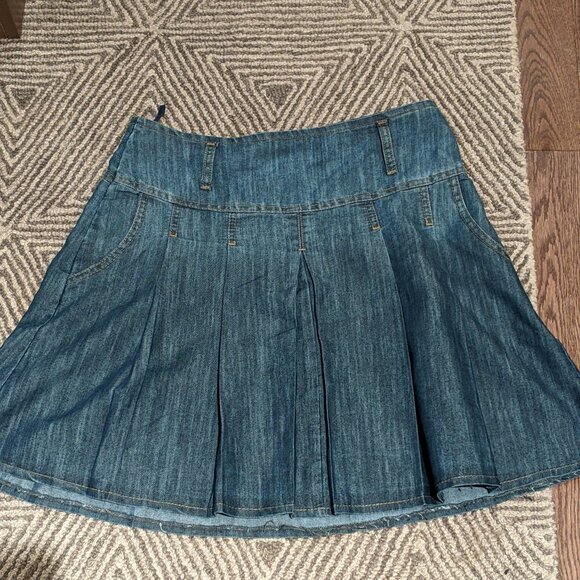 Jean skirt, flared - Picture 1 of 3